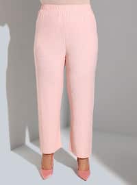 Powder Pink - Plus Size Suit