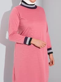 Pink - Plus Size Tunic