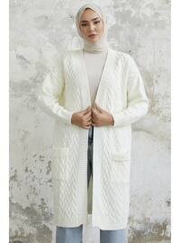 White - Knit Cardigan