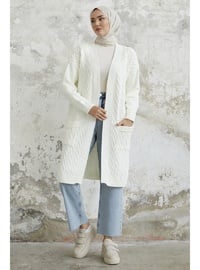 White - Knit Cardigan