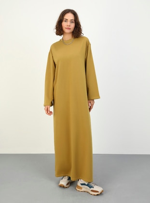 Olive Green - Modest Dress- Benin