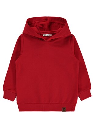 Red - Boys` Sweatshirt - Civil Boys