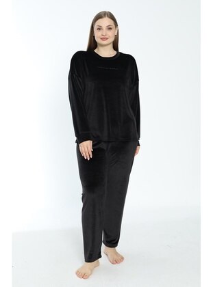 Black - Pyjama Set - Estiva