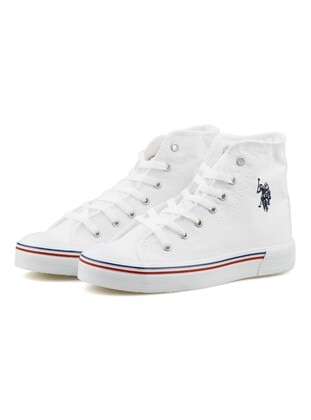 White - Faux Leather - Casual Shoes - Us. Polo Assn