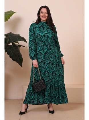 Emerald - Unlined - Plus Size Dress - Ferace