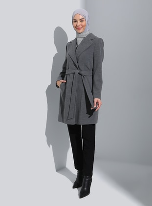 Grey - Coat - Concept By Olcay
