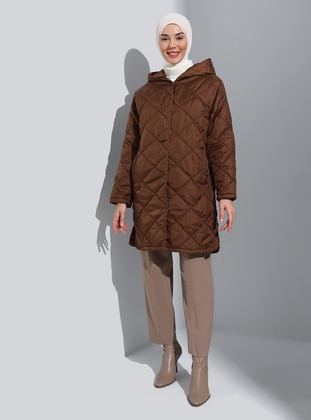 Tan - Puffer Jackets - Olcay