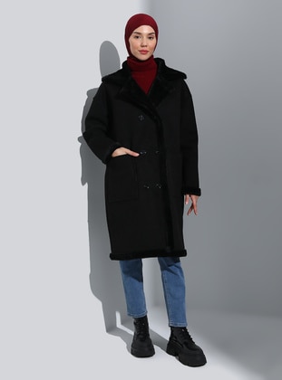Black - Puffer Jackets - Olcay