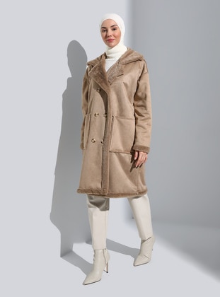 Stone Color - Puffer Jackets - Olcay