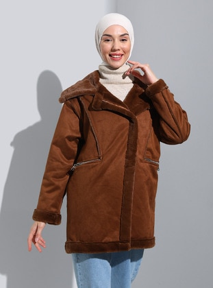 Tan - Puffer Jackets - Olcay
