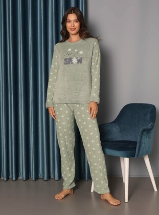 Green - Pyjama Set - Tampap