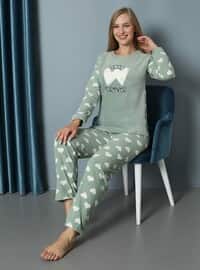 Light Green - Pyjama Set
