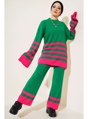 Green - Knit Suits - Benguen