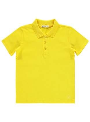Yellow - Boys` T-Shirt - Civil Boys