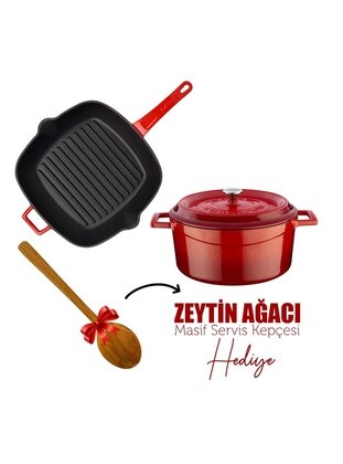 Red - Cookware Sets - LAVA
