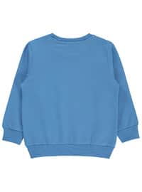 Dark Blue - Boys` Sweatshirt