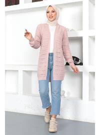 Pink - Knit Cardigan