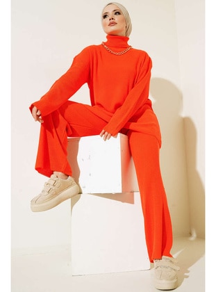 Orange - Knit Suits - Benguen