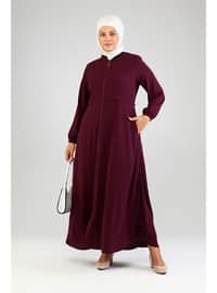  - Unlined - Plus Size Abaya