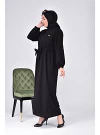 Women's Oversized Oversized Waist Coat Topcoat Black