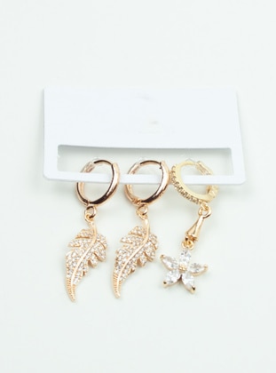 Gold color - Earring - Pridza