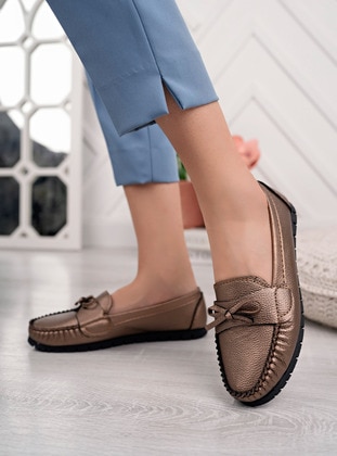 Copper color - Casual Shoes - Ayakkabı Havuzu