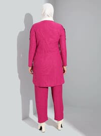 Fuchsia - Plus Size Suit