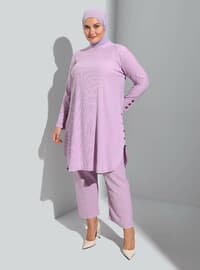 Lilac - Plus Size Suit