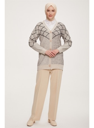 Stone Color - Knit Sweater - Armine