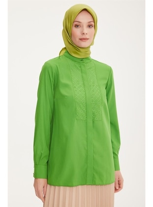 Meadow Green - Blouses - Armine