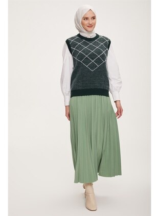 Green - Knit Sweater - Armine