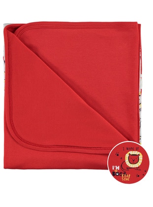 Red - Blanket - Civil Baby