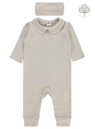 Stone Color - Baby Sleepsuits - Civil Baby