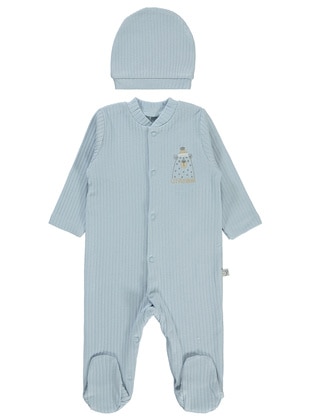 Blue - Baby Sleepsuits - Nenny Baby