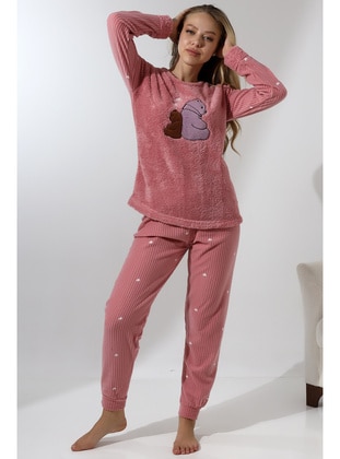 100gr - Powder Pink - Pyjama Set - Wordex