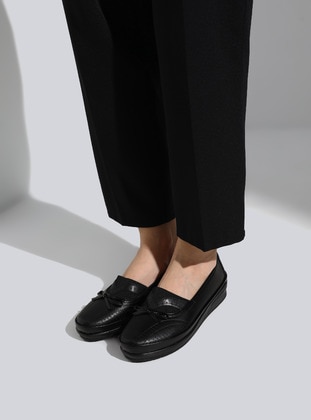 Black - Casual Shoes - Esma Ayakkabı