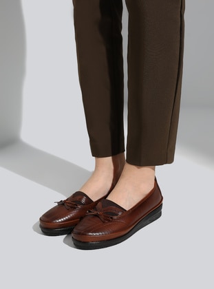 Brown - Casual Shoes - Esma Ayakkabı