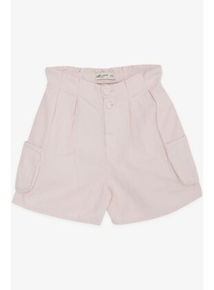 Powder Pink - Girls` Shorts - Escabel