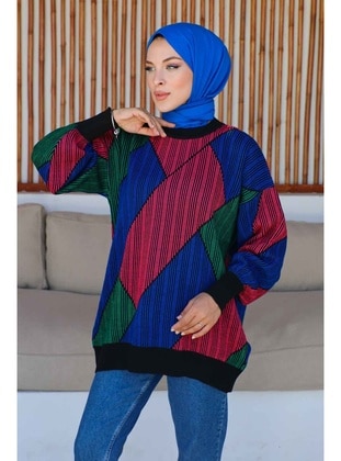 Fuchsia - Knit Tunics - İmaj Butik