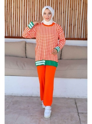 Orange - Knit Suits - İmaj Butik