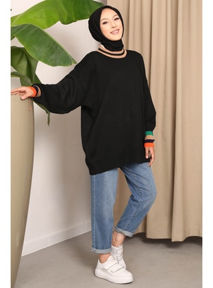 Black - Knit Tunics - İmaj Butik