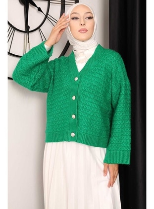 Emerald - Knit Cardigan - İmaj Butik