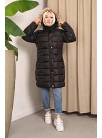 Black - Fully Lined - Puffer Jackets