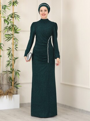 Emerald - Modest Evening Dress - Esmaca