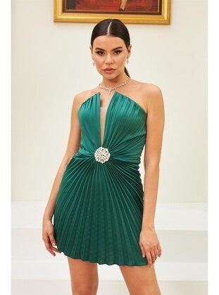 Emerald - Fully Lined - 1000gr - Evening Dresses - Carmen