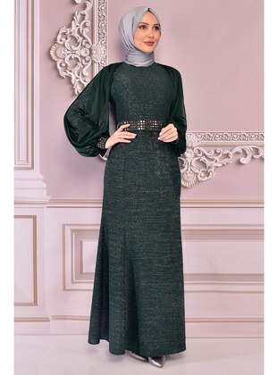 Emerald - Modest Evening Dress - Moda Merve