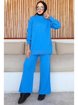 Blue - Knit Suits - Benguen