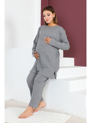 Black - Maternity Pyjamas - Maymara