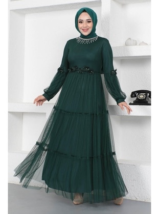 Emerald - Modest Evening Dress - MISSVALLE