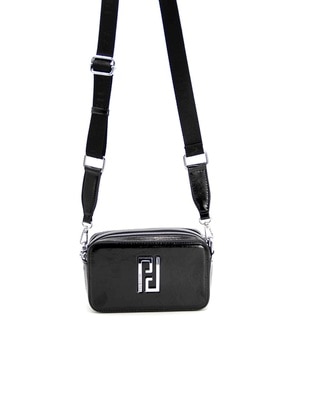Black - Cross Bag - Silver Polo